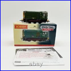 Hornby R2903XS BR Class 08 D3105 Diesel Shunter DCC Sound OO Gauge Boxed