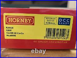 Hornby R30025 Class 60 095 GBRF OO Gauge Locomotive DCC Sound Fitted