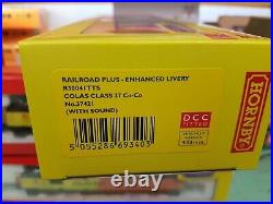 Hornby R30041TTS Railroad Plus Colas Class 37 Co-Co Loco No. 37421 SOUND REMOVED