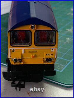 Hornby R30069 Class 66/7 66731 Captain Tom Moore DCC Sound Directional Light