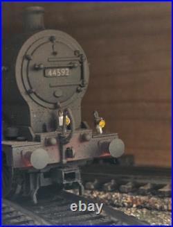 Hornby R3030 BR Fowler Class 4F Loco 44592 DCC & Olivia's Sound & Lights Fitted