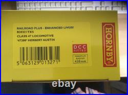 Hornby R30321TXS R'road + En. Livery Class 47 47200 in RFD livery SOUND