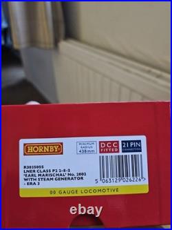 Hornby R30350SS LNER P2 Class 2-8-2 2002'Earl Marischal' DCC Sound and smoke