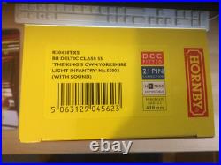 Hornby R30438TXS R'road + En. Livery Class 55 55022 KOYLI in BR green -SOUND