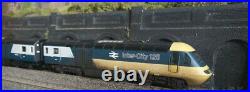 Hornby R3138 Class 43 HST Blue/Grey. DCC TTS SOUND Intercity + 7 coaches OO