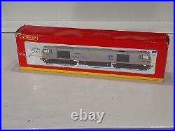 Hornby R3141 DB Class 60 No 60099 Tata Steel Silver Livery Weathered. DCC Fitted