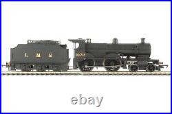 Hornby R3276 Class 4P Compound 4-4-0 1072 in LMS black Railroad range. Mint