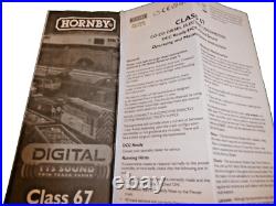 Hornby R3388TTS Caledonian Sleeper Class 67 67004'Cairn Gorm' DCC SOUND