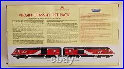 Hornby R3390TTS Virgin BR Class 43 HST Train Pack OO GAUGE DCC SOUND FITTED