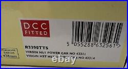 Hornby R3390TTS Virgin Class 43 HST DCC Sound Fitted (MTU) Power Cars