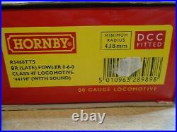 Hornby R3460tts Class 4f 0-6-0 Fowler Tts Sound And DCC Fitted. Mint Condition