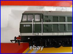 Hornby R3592 OO Gauge Class 31 D5551, BR Green, DCC ready, no sound
