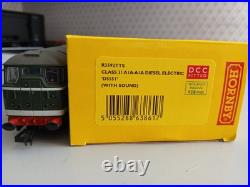 Hornby R3592 OO Gauge Class 31 D5551, BR Green, DCC ready, no sound