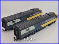 Hornby R3608 Pair of Class 43 HST Power Cars BR blue and grey DCC Ready MINT