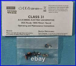 Hornby R3745, Class 31 BR Network Rail, Nº 31602'Driver Dave Green' + DCC Sound
