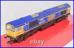 Hornby R3785, 00 Gauge, GM Class 66 Diesel Loco, 66731'Interhub GB' GBRf