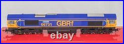 Hornby R3785, 00 Gauge, GM Class 66 Diesel Loco, 66731'Interhub GB' GBRf