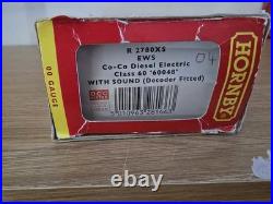 Hornby'oo' Gauge R2780xs Ews Maroon Class 60 #60048 Locomotive DCC Sound