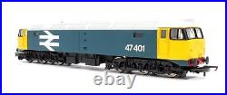 Hornby'oo' Gauge R3287tts Br Blue Class 47 #47401 Locomotive DCC Sound