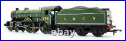 Hornby'oo' Gauge R3296x Lner Class D49/1'238 The Burton' Steam Loco DCC Sound