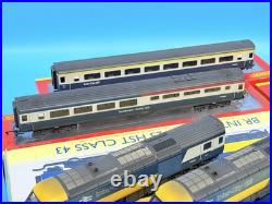 Hornby'oo' Gauge R3403 Class 43 Blue/grey 8x Car Hst Legomanbiffo DCC Sound