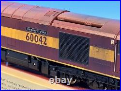 Hornby'oo' R2899xs Class 60 042'the Hundred Of Hoo' Ews Weathered DCC Sound