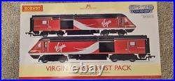 Hornby r3390tts virgin class 43 hst train pack dcc sound fitted mtu Bundle