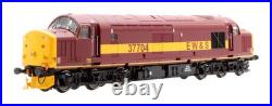 Hornby'tt120' Gauge Tt3037m Ews Maroon Class 37 704 Diesel Loco DCC Sound