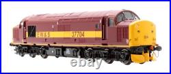 Hornby'tt120' Gauge Tt3037m Ews Maroon Class 37 704 Diesel Loco DCC Sound