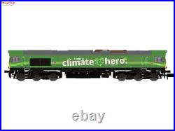Kato Class 66 004 DB Climate Hero (DCC-Sound) 1160 Scale, N Scale