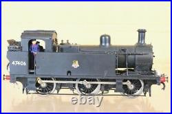 Kit Built Brass DCC Sound O Gauge Br 0-6-0 Class 3f Jinty Tank Loco 47406