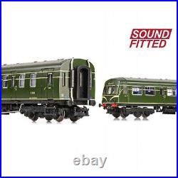 N Gauge 371-508SF -Farish Class Class 101 2-Car DMU BR Green (Sound Fitted)