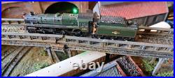N Gauge BR Standard Class 5 Green Late Crest DCC SOUND Locomotive and tender