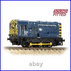 N Gauge Farish 371-015FSF DCC Sound Class 08 895 BR Blue Shunter Loco