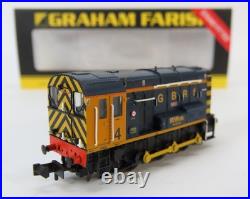 N Gauge Farish 371-016KSF DCC SOUND Class 08 No 4 08818 Molly GBRF Shunter Loco