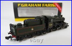 N Gauge Farish 372-630SF DCC SOUND LMS Ivatt 2MT Class 46521 BR Green Loco