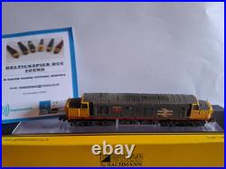 N Gauge Farish Class 37 No. 37032 Railfreight Weathered DCC Sound