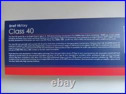 NEW. Bachmann 32-487SF Class 40 Disc Headcode D213 Andania BR Green DCC Sound