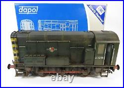 O Gauge Dapol 7D-008-003 DCC SOUND Class 08 BR Green Loco D3219 TMC Weathered