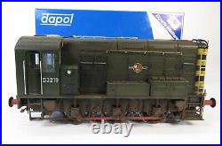 O Gauge Dapol 7D-008-003 DCC SOUND Class 08 BR Green Loco D3219 TMC Weathered