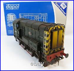 O Gauge Dapol 7D-008-003 DCC SOUND Class 08 BR Green Loco D3219 TMC Weathered