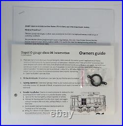 O Gauge Dapol 7D-008-003 DCC SOUND Class 08 BR Green Loco D3219 TMC Weathered