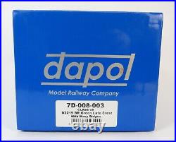 O Gauge Dapol 7D-008-003 DCC SOUND Class 08 BR Green Loco D3219 TMC Weathered