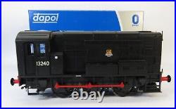 O Gauge Dapol 7D-008-004D DCC Sound Class 08 13240 BR Black Loco