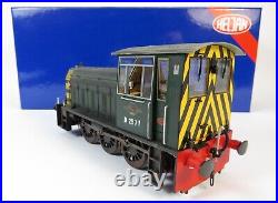 O Gauge Heljan 25911 DCC SOUND Class 05 BR Green Loco D2573 D2571