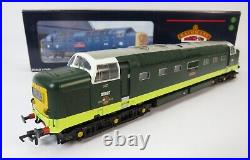 OO Gauge Bachmann 32-525DS DCC SOUND Class 55 D9007 Pinza BR Two Tone Green Loco