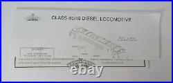 OO Gauge Bachmann 32-676 DCC Sound + Lights Class 45 114 BR Blue Loco