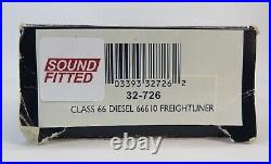 OO Gauge Bachmann 32-726 DCC Sound Class 66 610 Freightliner Loco