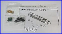 OO Gauge Bachmann 32-727DS DCC SOUND Class 66 702 Blue Lightning GBRF Loco (L1)