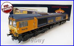 OO Gauge Bachmann 32-727DS DCC SOUND Class 66 702 Blue Lightning GBRF Loco (L2)